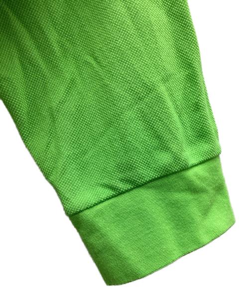 LACOSTE（ラコステ）LACOSTE (ラコステ) The Origin L/S Polo Shirt / ワンポイントロゴ / L1312LJ / MADE IN JAPAN グリーン サイズ:XXLの古着・服飾アイテム