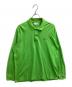 LACOSTE（ラコステ）の古着「The Origin L/S Polo Shirt / ワンポイントロゴ / L1312LJ / MADE IN JAPAN」｜グリーン