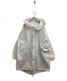 BACKERS（バッカーズ）の古着「Snow Camo Parka / スノーカモモッズコート / K78-3144-1 」｜ホワイト