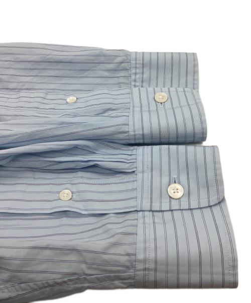 AURALEE（オーラリー）AURALEE (オーラリー) SUVIN HIGH COUNT CLOTH STRIPE SHIRT / SUVINハイカウントクロスストライプシャツ / A25SS01SS / 25SS ブルー サイズ:5の古着・服飾アイテム