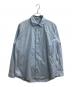AURALEE（オーラリー）の古着「SUVIN HIGH COUNT CLOTH STRIPE SHIRT / SUVINハイカウントクロスストライプシャツ / A25SS01SS / 25SS」｜ブルー