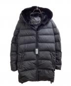 DUVETICAデュベティカ）の古着「CARYS ファー付きダウンコート」｜ブラック