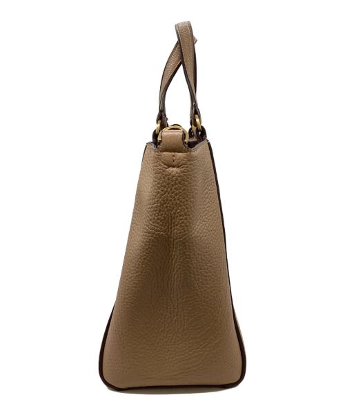 TORY BURCH（トリーバーチ）TORY BURCH (トリーバーチ) McGraw Small Bucket Bag / マグロウ スモール バケットバッグ / 10005608 ベージュの古着・服飾アイテム