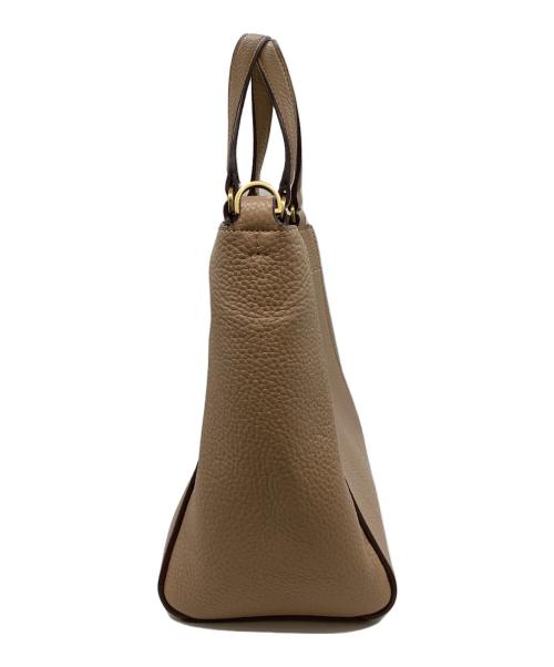 TORY BURCH（トリーバーチ）TORY BURCH (トリーバーチ) McGraw Small Bucket Bag / マグロウ スモール バケットバッグ / 10005608 ベージュの古着・服飾アイテム