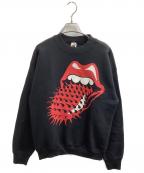 FRUIT OF THE LOOMフルーツオブザルーム）の古着「スパイクタンクルーネックスウェット / USA製」｜ブラック