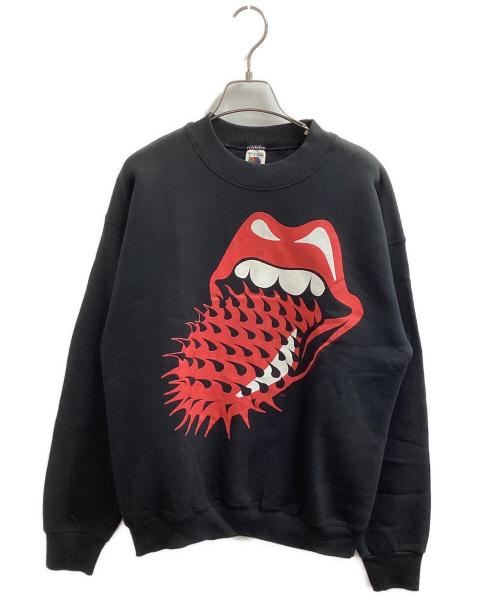 FRUIT OF THE LOOM（フルーツオブザルーム）FRUIT OF THE LOOM (フルーツオブザルーム) スパイクタンクルーネックスウェット / USA製 ブラック サイズ:Lの古着・服飾アイテム