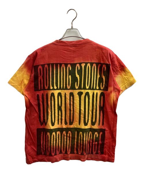 BROCKUM（ブロッカム）brockum (ブロッカム) Tシャツ　ローリングストーンズ USA製 レッド×オレンジ サイズ:XLの古着・服飾アイテム