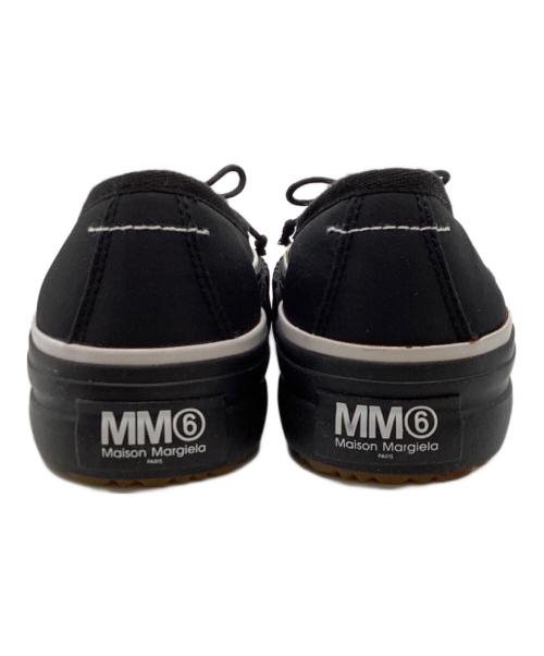 MM6 Maison Margiela（エムエムシックスメゾンマルジェラ）MM6 Maison Margiela　 (エムエムシックスメゾンマルジェラ) バレリーナスニーカー ブラック サイズ:35の古着・服飾アイテム