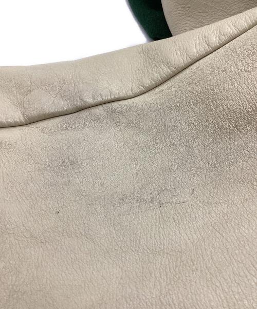 John M. grove（ジョンエムグローブ）John M. grove (ジョンエムグローブ) スタジャン / varsity jacket / USA製 / Made in USA グリーン サイズ:XLの古着・服飾アイテム