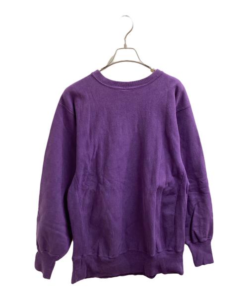 Champion REVERSE WEAVE（チャンピオン リバース ウィーブ）Champion REVERSE WEAVE (チャンピオン リバース ウィーブ) スウェット /刺繍ﾀｸﾞ / 90s / MADE IN USA  パープル サイズ:XLの古着・服飾アイテム