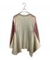 STELLA McCARTNEY (ステラマッカートニー) シースルー切替 ニット / Sheer Panel Knit / 202114D1207 / Made in Italy / イタリア製 アイボリー サイズ:34：10000円