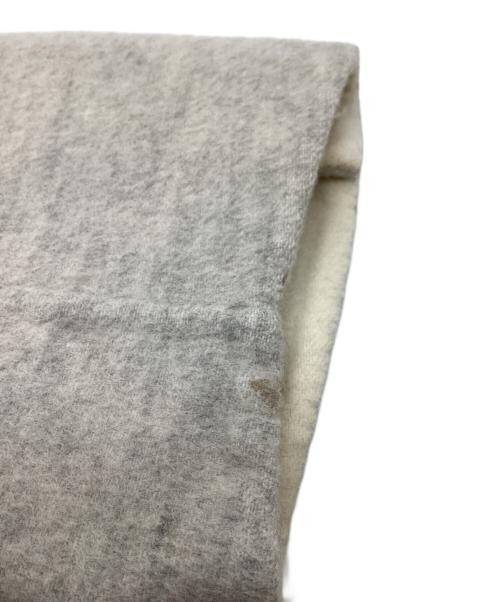 ENFOLD（エンフォルド）ENFOLD (エンフォルド) ソフトリバーノーカラーコート / 300AA130-1800 グレー サイズ:38の古着・服飾アイテム