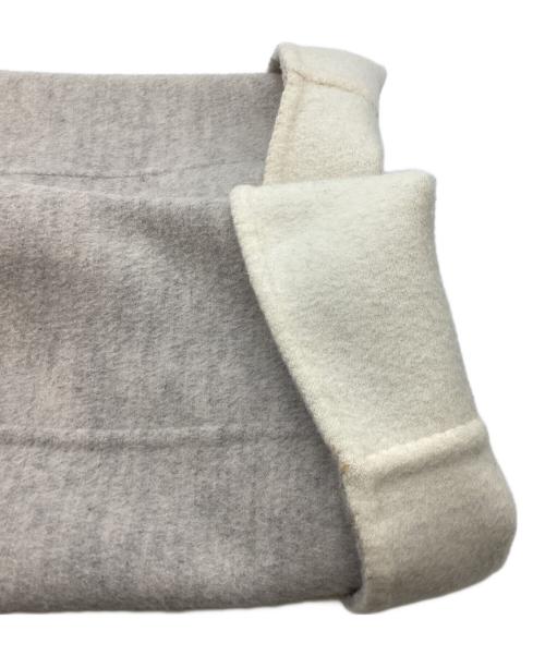 ENFOLD（エンフォルド）ENFOLD (エンフォルド) ソフトリバーノーカラーコート / 300AA130-1800 グレー サイズ:38の古着・服飾アイテム