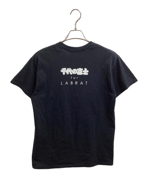 LABRAT（ラブラット）LABRAT (ラブラット) フォトTシャツ / 千代の富士 ブラック サイズ:Mの古着・服飾アイテム