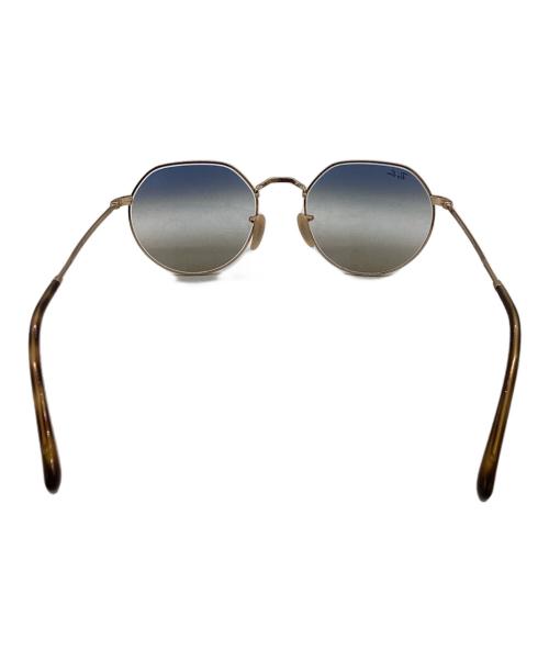 RAY-BAN（レイバン）RAY-BAN (レイバン) ジャック ジオメトリック フレーム サングラス/RB3565 ゴールド サイズ:52□20-145の古着・服飾アイテム