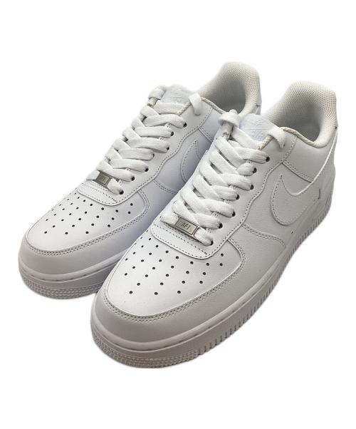 NIKE（ナイキ）NIKE (ナイキ) AIR FORCE 1 LOW '07 / エアフォース 1 ロー '07  ホワイト サイズ:26.5の古着・服飾アイテム