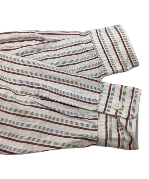 COMME des GARCONS HOMME（コムデギャルソン オム）COMME des GARCONS HOMME (コムデギャルソン オム) キルティングステッチ ループ開襟シャツ　HB-040450　AD1997 田中オム ホワイト サイズ:表記なしの古着・服飾アイテム