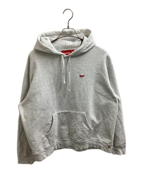 SUPREME（シュプリーム）SUPREME (シュプリーム) Small Box Hooded Sweatshirt / スモールボックスフーデットスウェットシャツ / 23SS グレー サイズ:Lの古着・服飾アイテム