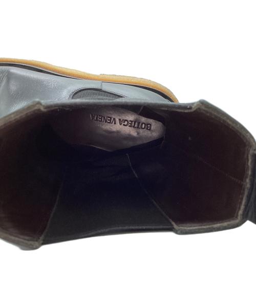 BOTTEGA VENETA（ボッテガベネタ）BOTTEGA VENETA (ボッテガベネタ) サイドゴアブーツ　ラグブーツ　　Lug Boots ブラック サイズ:45の古着・服飾アイテム