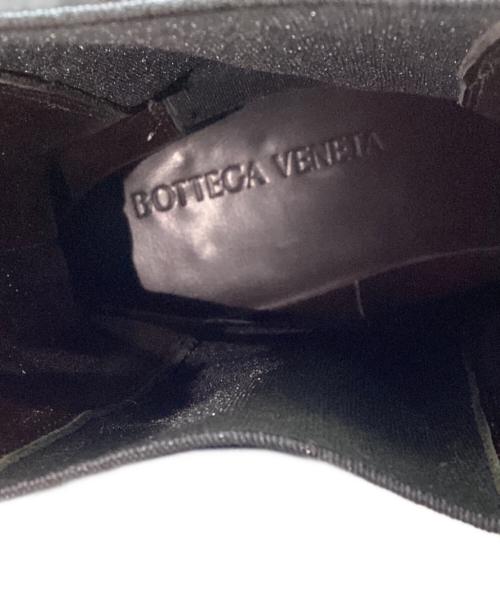 BOTTEGA VENETA（ボッテガベネタ）BOTTEGA VENETA (ボッテガベネタ) サイドゴアブーツ　ラグブーツ　　Lug Boots ブラック サイズ:45の古着・服飾アイテム