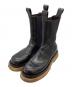BOTTEGA VENETA（ボッテガベネタ）の古着「サイドゴアブーツ　ラグブーツ　　Lug Boots」｜ブラック