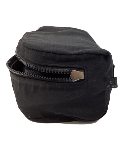 GUCCI（グッチ）GUCCI (グッチ) GGナイロン クロスボディバッグ ブラックの古着・服飾アイテム