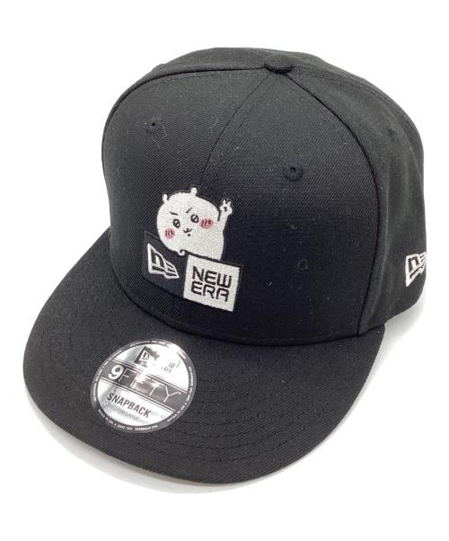 New Era（ニューエラ）New Era ちいかわ (チイカワ) BOX LOGO CAP / ボックスロゴ キャップ / ちいかわ / 刺繍 / 2025/ 9FIFTY / SNAPBACK / スナップバック ブラック サイズ:MEDIUM - LARGEの古着・服飾アイテム