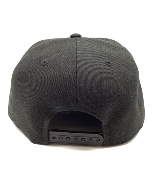 New Era（ニューエラ）New Era ちいかわ (チイカワ) BOX LOGO CAP / ボックスロゴ キャップ / ちいかわ / 刺繍 / 2025/ 9FIFTY / SNAPBACK / スナップバック ブラック サイズ:MEDIUM - LARGEの古着・服飾アイテム