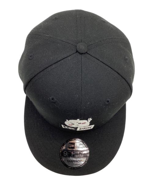 New Era（ニューエラ）New Era ちいかわ (チイカワ) BOX LOGO CAP / ボックスロゴ キャップ / ちいかわ / 刺繍 / 2025/ 9FIFTY / SNAPBACK / スナップバック ブラック サイズ:MEDIUM - LARGEの古着・服飾アイテム
