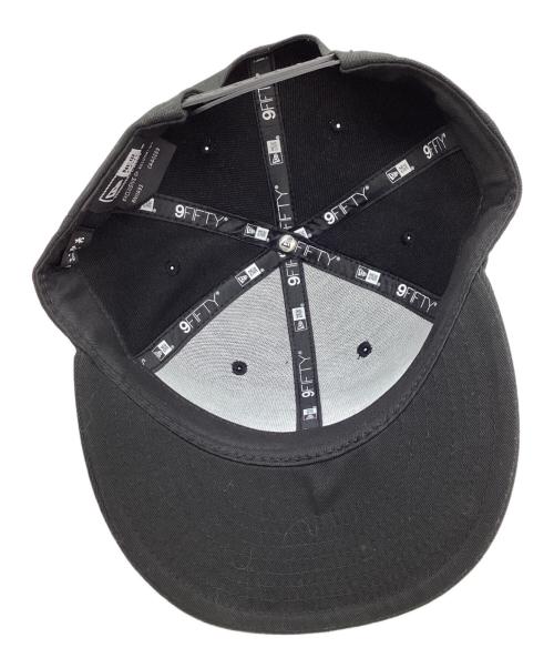 New Era（ニューエラ）New Era ちいかわ (チイカワ) BOX LOGO CAP / ボックスロゴ キャップ / ちいかわ / 刺繍 / 2025/ 9FIFTY / SNAPBACK / スナップバック ブラック サイズ:MEDIUM - LARGEの古着・服飾アイテム
