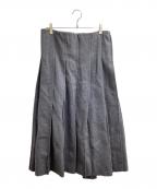 tricot COMME des GARCONSトリココムデギャルソン）の古着「ウールスカート / プリーツスカート / AD2004」｜グレー