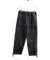 stussy（ステューシー）の古着「Fleece Pant Faded Graphic / フェード グラフィック フリース パンツ / Made in Portugal / ポルトガル製 / 116667」｜ブラック