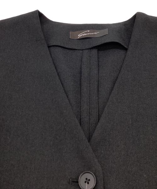 STUNNING LURE（スタニングルアー）STUNNING LURE (スタニングルアー) レライクギャザーシャツ　/　111180132400　/　 24ss ブラック サイズ:Mの古着・服飾アイテム