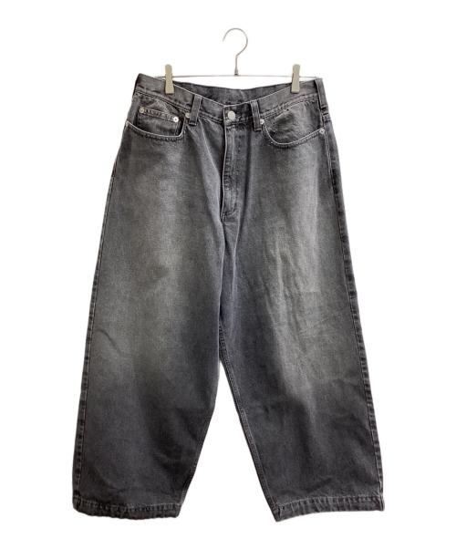 BEAMS（ビームス）BEAMS (ビームス) ワイドストレートバルーンデニムパンツ / 11-21-1610-791 グレー サイズ:Mの古着・服飾アイテム