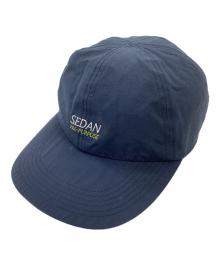 SEDAN ALL-PURPOSE（セダンオールパーパス）の古着「Tech Logo C/N Camp Cap / テックロゴ キャンプキャップ」｜ネイビー