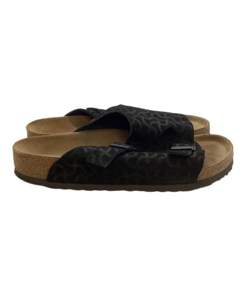 BIRKENSTOCK（ビルケンシュトック）BIRKENSTOCK (ビルケンシュトック) BEAMS (ビームス) 別注Zurich BONE PATTERN ブラック サイズ:41の古着・服飾アイテム