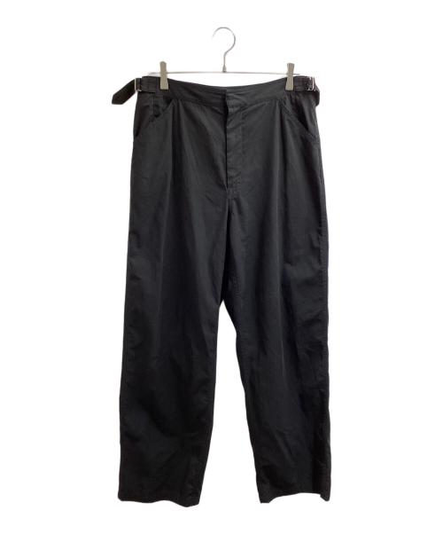 AURALEE（オーラリー）AURALEE (オーラリー) FINX HARD TWIST GABARDINE PANTS / FINXハードツイストギャバジンパンツ / A20SP02FB / 20SS ブラック サイズ:4の古着・服飾アイテム