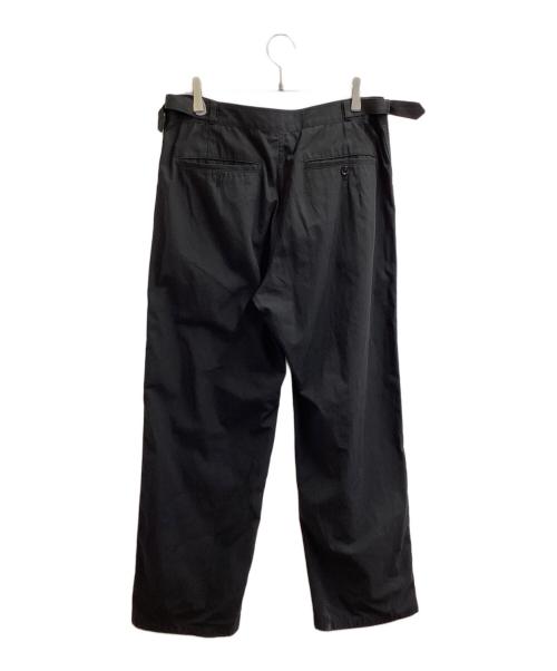 AURALEE（オーラリー）AURALEE (オーラリー) FINX HARD TWIST GABARDINE PANTS / FINXハードツイストギャバジンパンツ / A20SP02FB / 20SS ブラック サイズ:4の古着・服飾アイテム