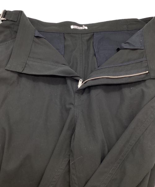AURALEE（オーラリー）AURALEE (オーラリー) FINX HARD TWIST GABARDINE PANTS / FINXハードツイストギャバジンパンツ / A20SP02FB / 20SS ブラック サイズ:4の古着・服飾アイテム