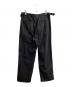AURALEE (オーラリー) FINX HARD TWIST GABARDINE PANTS / FINXハードツイストギャバジンパンツ / A20SP02FB / 20SS ブラック サイズ:4：10000円