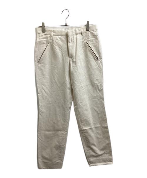 Maison Margiela（メゾンマルジェラ）Maison Margiela (メゾンマルジェラ) ヘリンボーンパンツ / S30KA0614 ベージュ サイズ:48の古着・服飾アイテム