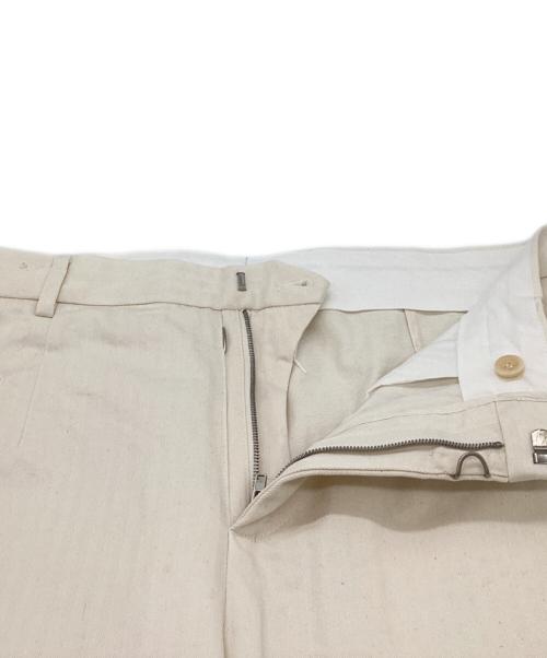Maison Margiela（メゾンマルジェラ）Maison Margiela (メゾンマルジェラ) ヘリンボーンパンツ / S30KA0614 ベージュ サイズ:48の古着・服飾アイテム