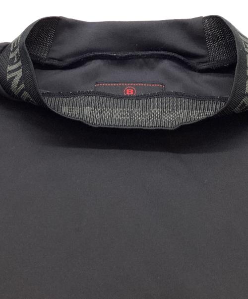 BRIEFING（ブリーフィング）BRIEFING (ブリーフィング) CE MS LOGO RIB MOCK NECK RELAXED FIT / Tシャツ / BRG241M19 ブラック サイズ:XLの古着・服飾アイテム