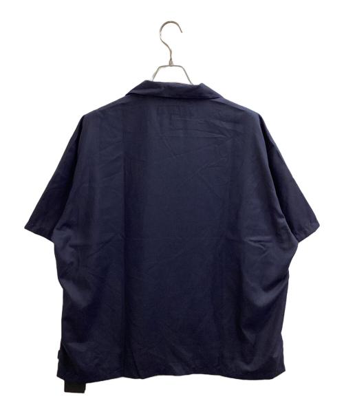 NEIGHBORHOOD（ネイバーフッド）NEIGHBORHOOD (ネイバーフッド) SOLID-COLOR HAWAIIAN SHIRT SS / オープンカラーシャツ / 251TSNH-SHM07 ネイビー サイズ:XL 未使用品の古着・服飾アイテム