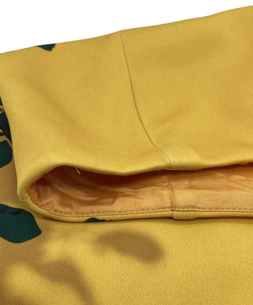 DRIES VAN NOTEN（ドリスヴァンノッテン）DRIES VAN NOTEN (ドリスヴァンノッテン) 花柄スカート　2106337 イエロー サイズ:36の古着・服飾アイテム