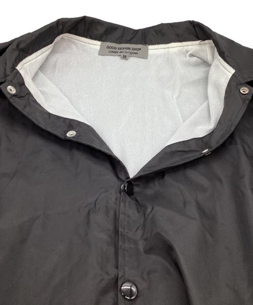 GOOD DESIGN SHOP COMME des GARCONS（グッドデザインショップ コムデギャルソン）GOOD DESIGN SHOP COMME des GARCONS (グッドデザインショップ コムデギャルソン) Logo Coach Jacket / コーチジャケット ブラック サイズ:Mの古着・服飾アイテム