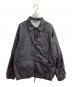 GOOD DESIGN SHOP COMME des GARCONS（グッドデザインショップ コムデギャルソン）の古着「Logo Coach Jacket / コーチジャケット」｜ブラック
