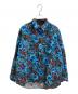 COMME des GARCONS HOMME PLUS（コムデギャルソンオムプリュス）の古着「フラワープリントウールシャツ / AD1988 」｜ブルー