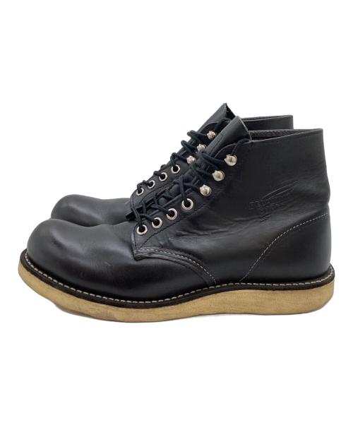 RED WING（レッドウィング）RED WING (レッドウィング) 6-inch Classic Roun / 6インチクラシックラウンド / 8165 ブラック サイズ:7の古着・服飾アイテム