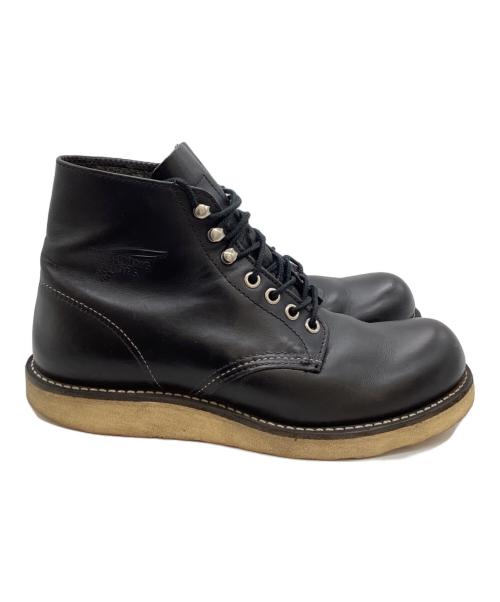 RED WING（レッドウィング）RED WING (レッドウィング) 6-inch Classic Roun / 6インチクラシックラウンド / 8165 ブラック サイズ:7の古着・服飾アイテム